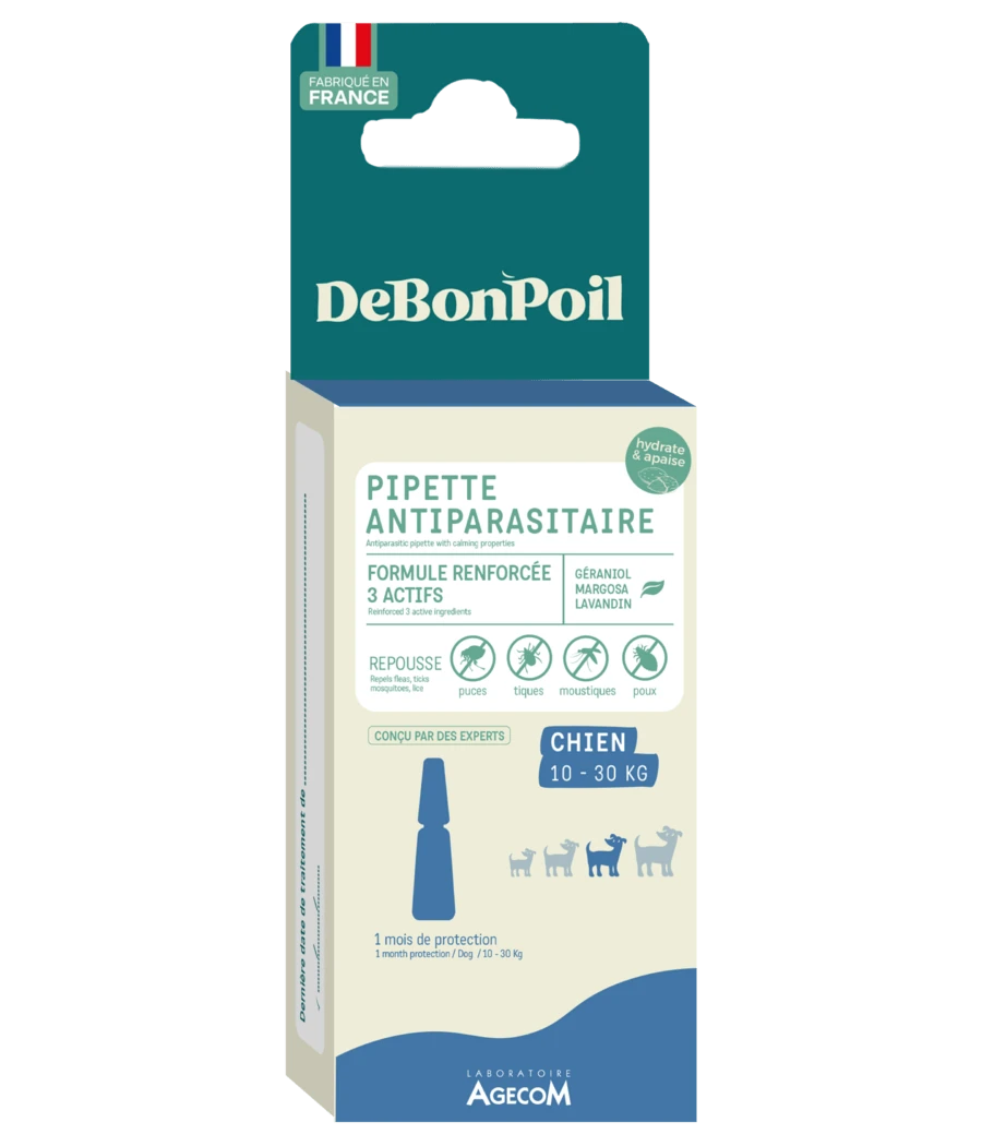 Pipettes antiparasitaires