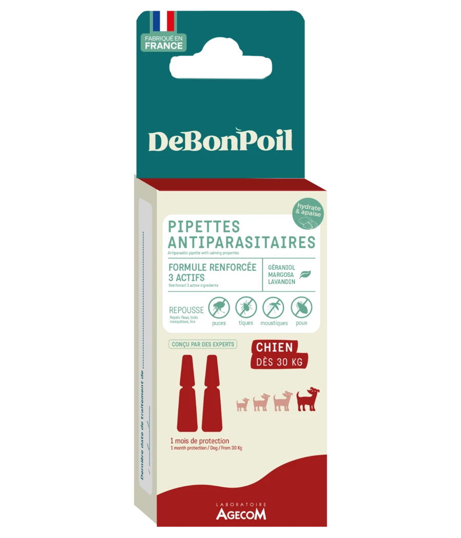 Pipettes antiparasitaires